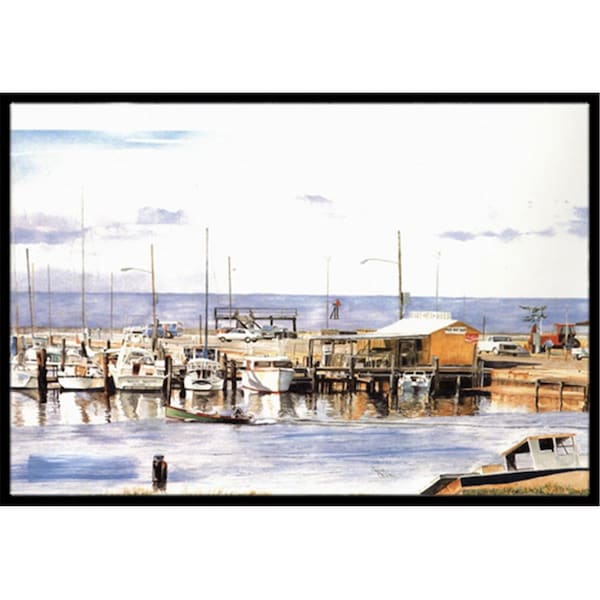 Beyondbasketball Pass Bait Shop Indoor Or Outdoor Mat 18 x 27 in. BE2848810 - main